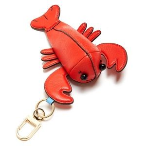 NWOT Tory Burch Luke the Lobster Keychain Coin